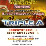 ブックメーカー投資ソフト『TripleA-トリプルA』