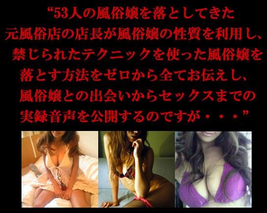 あらゆるタイプの風俗嬢を落とす５３人の風俗嬢を落としてきた禁じられたテクニック■合計９時間＋１５３ページの完全収録版■,激安,キャッシュバック,豪華特典付！
