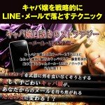 キャバ嬢口説きのストラテジー －メール・ＬＩＮＥ激情編－,レビュー,徹底検証,評価,評判,情報商材,激安,キャッシュバック,豪華特典付