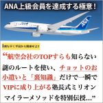 航空会社のTOPも知らない秘密のルートを使い最短最速でANA上級会員を達成する極意！,レビュー,検証,徹底評価,口コミ,情報商材,豪華特典,評価,キャッシュバック,激安