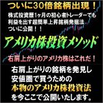 アメリカ株投資メソッド,レビュー,検証,徹底評価,口コミ,情報商材,豪華特典,評価,キャッシュバック,激安