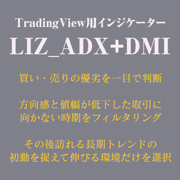 LIZ ADX+DMIインジケーター