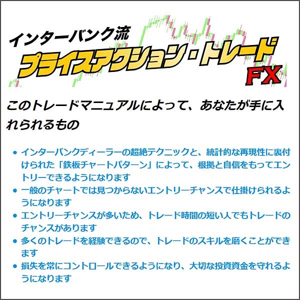 インターバンク流FX 月10～20万円を堅実に獲る プライスアクション・トレードマニュアル