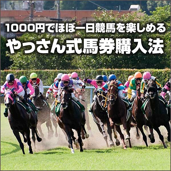 千円でほぼ一日，それなりに競馬を楽しみたい方のための 「やっさん式馬券購入法」