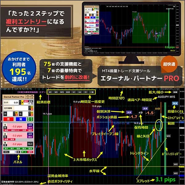 裁量トレード支援ツール「エターナル・パートナーPRO」