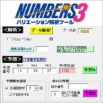 ナンバーズ３バリエーション解析ツール,レビュー,検証,徹底評価,口コミ,情報商材,豪華特典,評価,キャッシュバック,激安