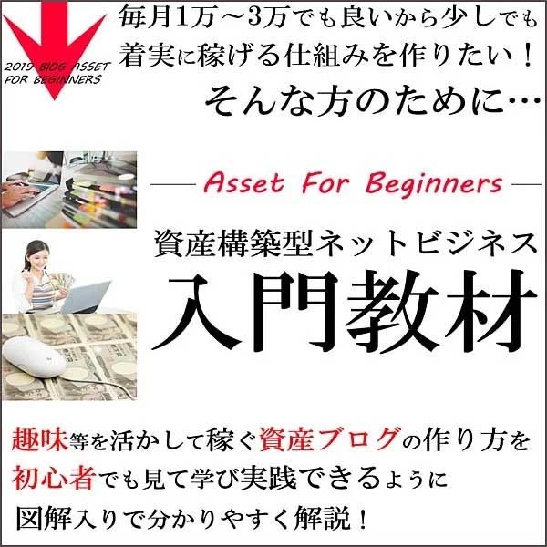 資産構築型ネットビジネス入門教材