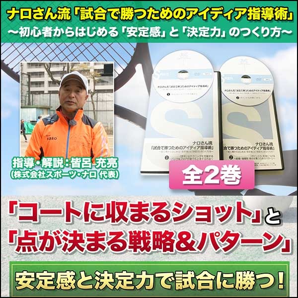 ナロさん流「試合で勝つためのアイディア指導術」～初心者からはじめる「安定感」と「決定力」のつくり方～