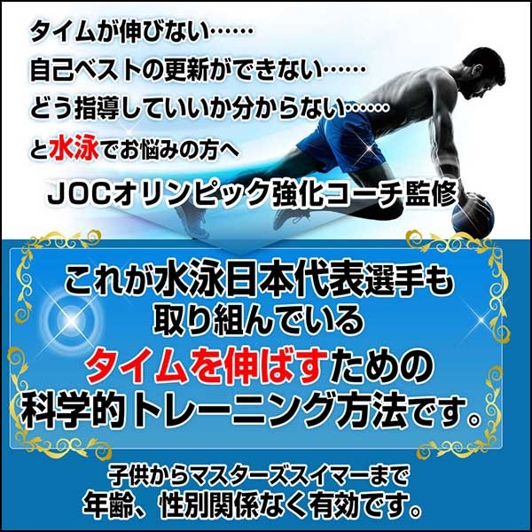 水泳ドライランドトレーニング～ケガをしないで速く泳げる身体の作り方～ 【日本体育大学 水泳部コーチ藤森善弘　監修】オンライン版