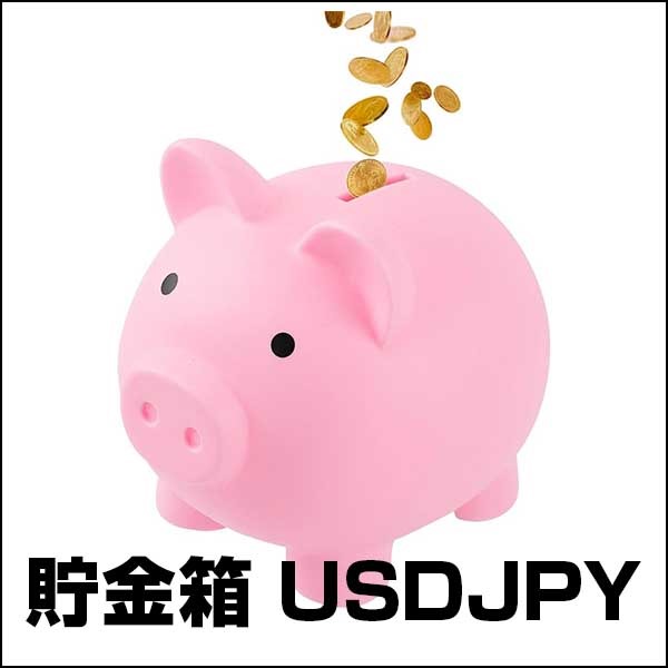 貯金箱 USDJPY