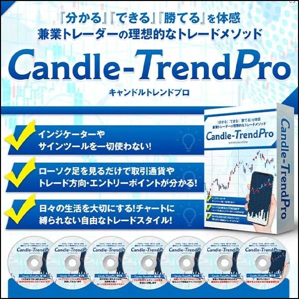 CandleTrendPRO！3つの手法をついに公開,レビュー,検証,徹底評価,口コミ,情報商材,豪華特典,評価,キャッシュバック,激安