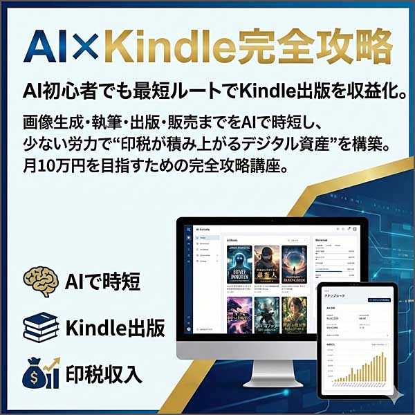 AI×Kindle完全攻略