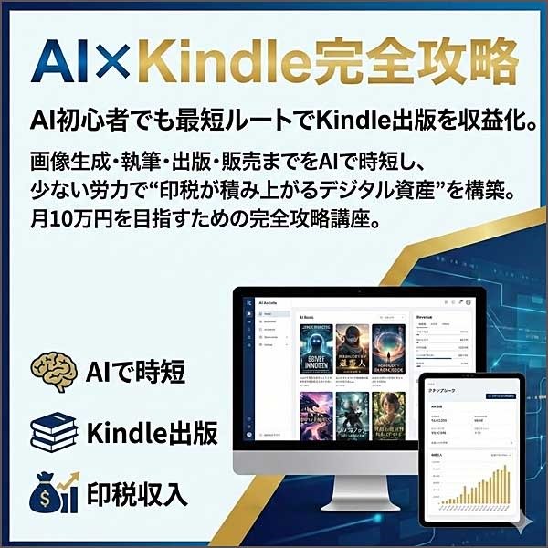 AI×Kindle完全攻略 AI×Kindle完全攻略