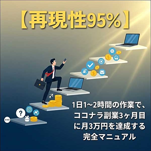 ココナラ副業3ヶ月目に月3万円を達成する完全マニュアル