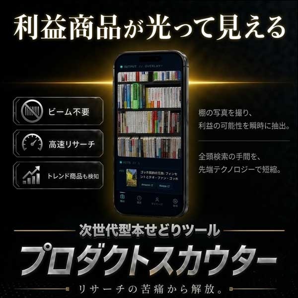プロダクトスカウター,レビュー,検証,徹底評価,口コミ,情報商材,豪華特典,評価,キャッシュバック,激安