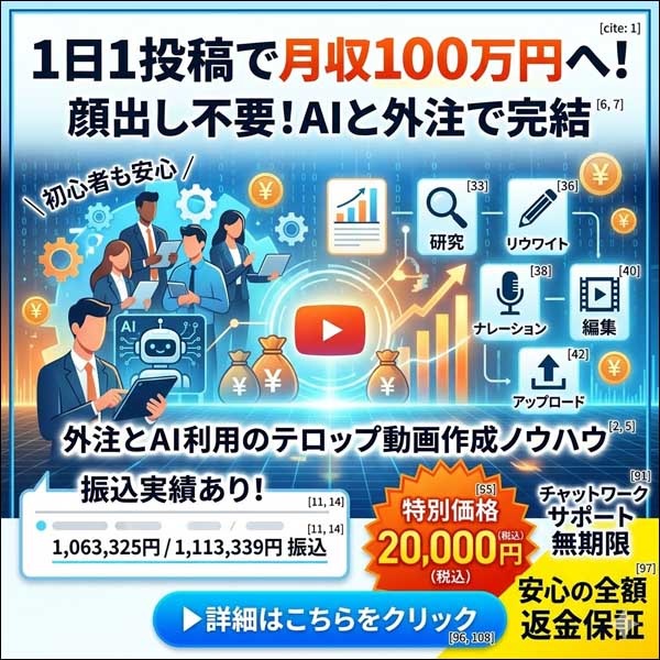 桜木健のyoutube攻略メソッド