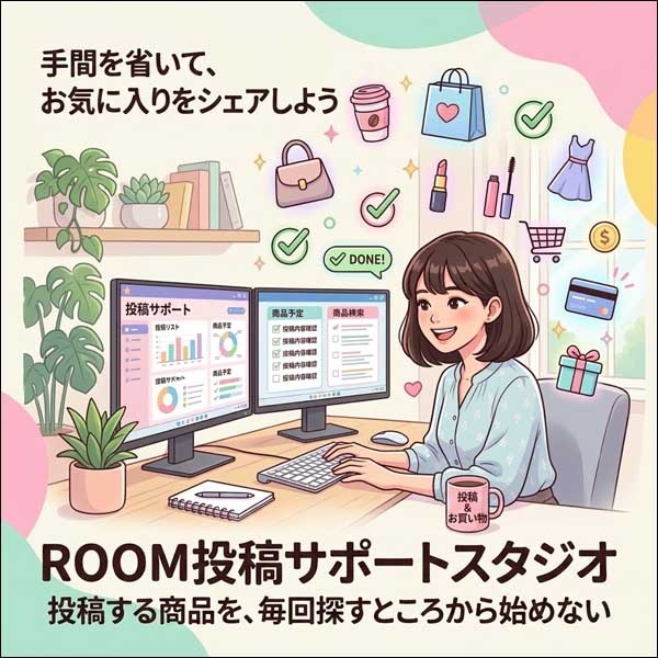 ROOM投稿サポートスタジオ,レビュー,検証,徹底評価,口コミ,情報商材,豪華特典,評価,キャッシュバック,激安