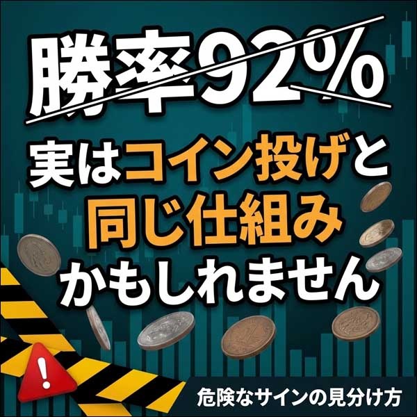 あなたが今見ている「勝率92%」